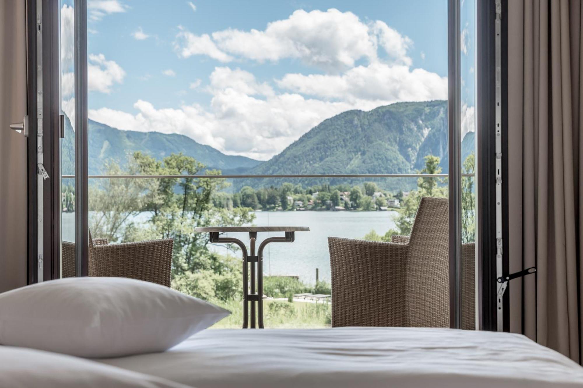 Seehotel Restaurant Lackner Mondsee Ngoại thất bức ảnh